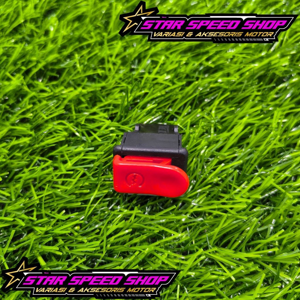 Saklar Stater Merah Beat Karbu Supra X 125 Karbu/KPH Karisma Smash Shogun Tombol Stater Beat Karbu
