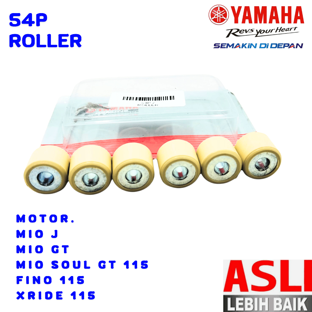 54P ROLLER ORIGINAL YAMAHA MIO J,ROLLER ORIGINAL YAMAHA MIO GT 115,ROLLER ORIGINAL YAMAHA MIO SOUL G