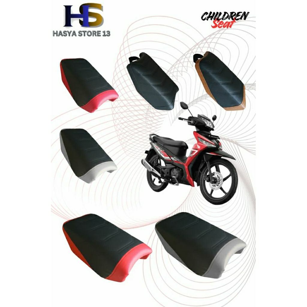 Jok Boncengan Anak Kursi Tambahan Anak Motor Supra 125 old Supra 125 Fi Helm in