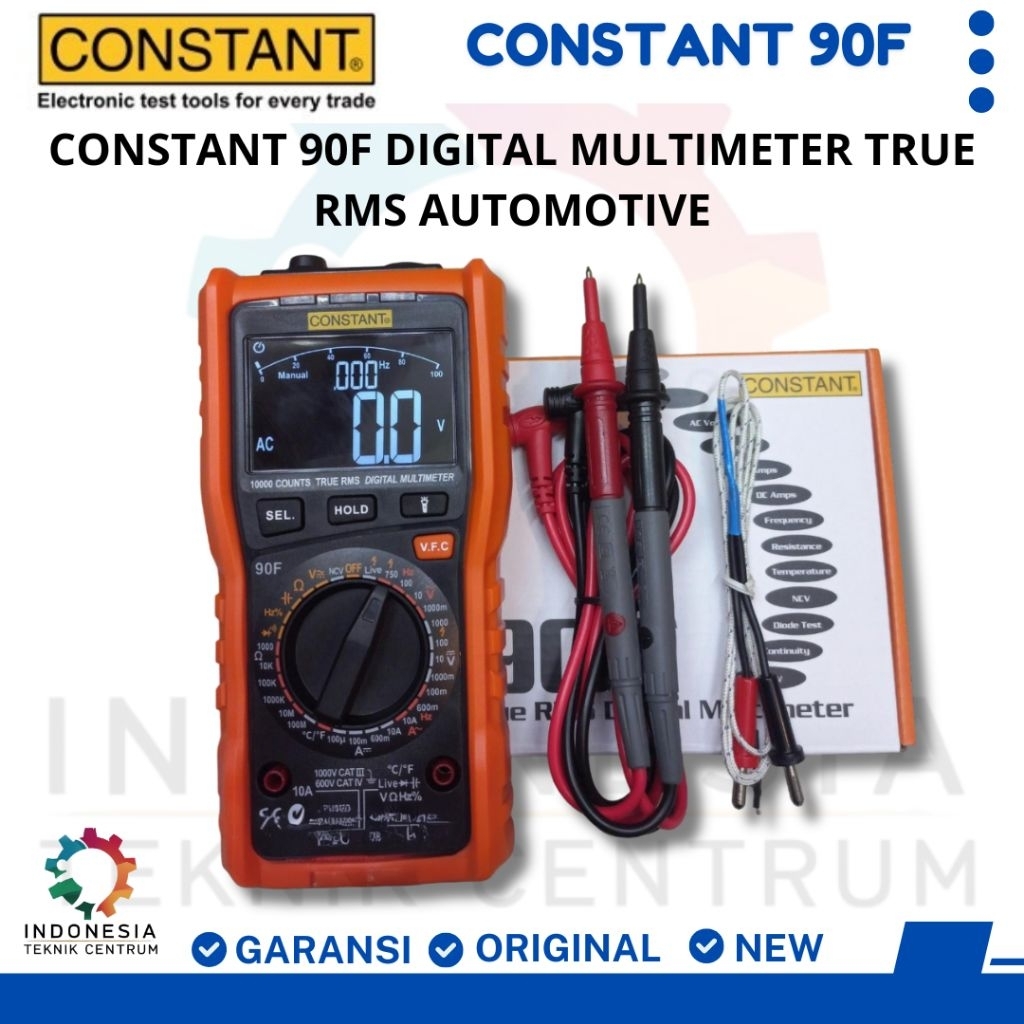 CONSTANT 90F Digital Multimeter True RMS Automotive

