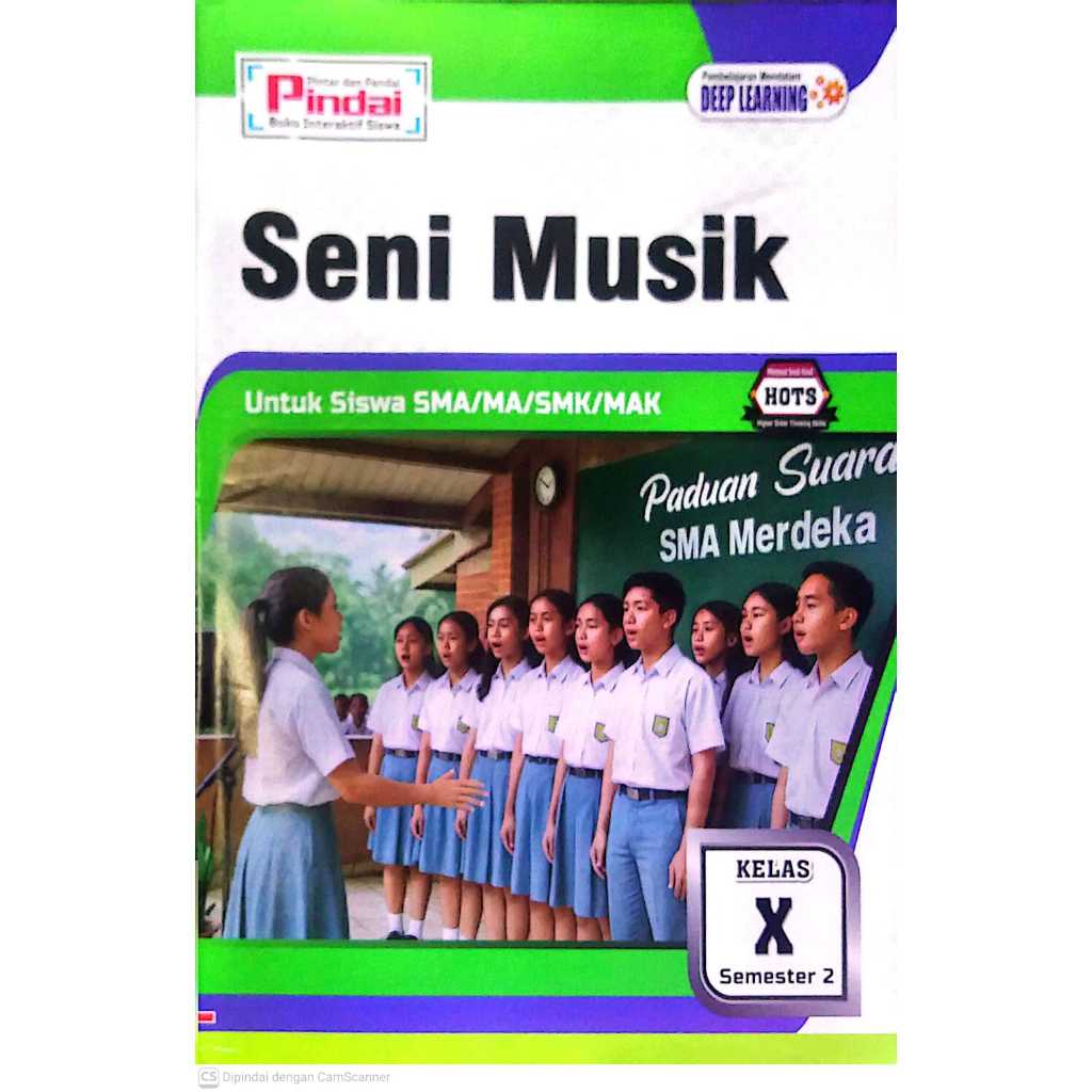 Buku LKS Seni Musik Kelas 10 SMA/MA/SMK/MAX Semester 2 kurikulum Merdeka