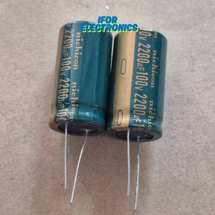 ELCO KAPSITOR 2200UF 100V DIAMETER 20X40 BARU Untuk Power Supply