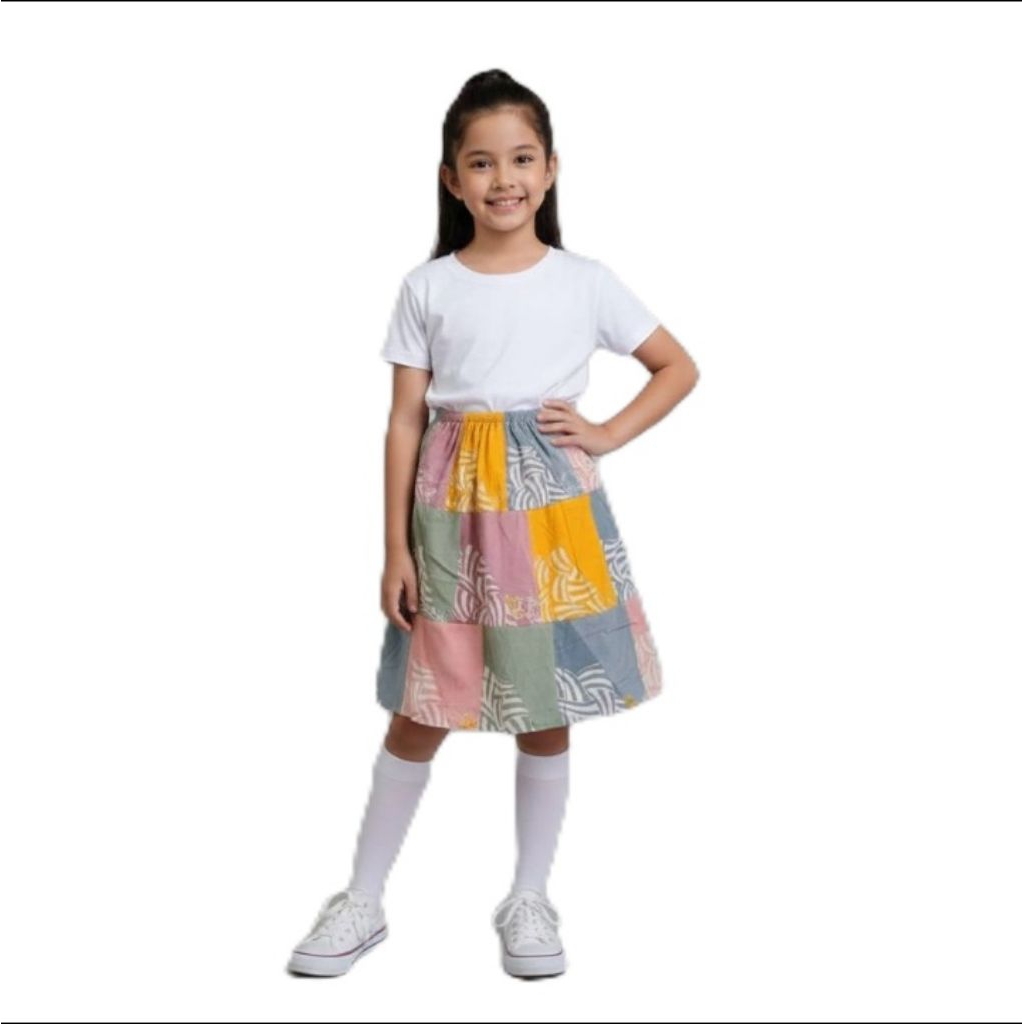 rok batik anak perempuan rok batik perca rok batik pendek