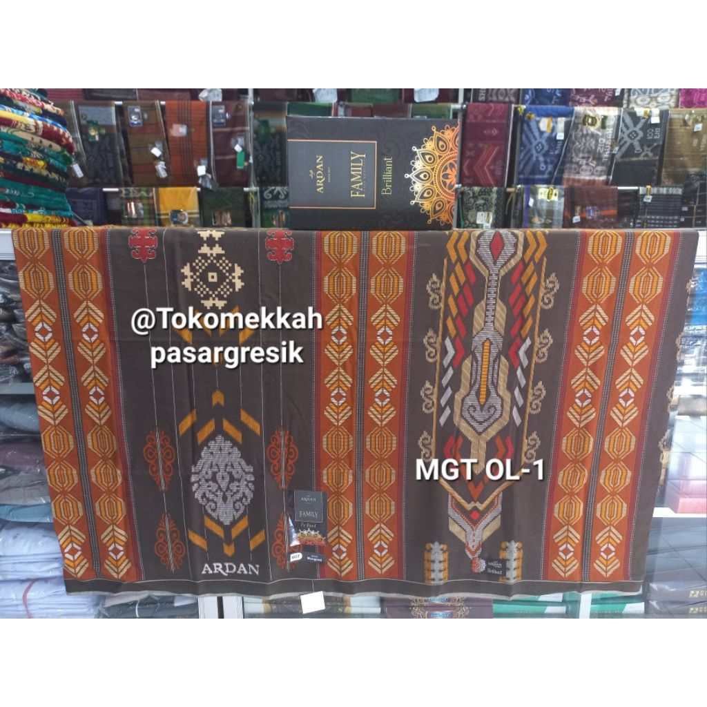 SARUNG ARDAN FAMILY BRILLIANT SLI, NHW, MGT, SGE, BLG, DML, JGN, LSR, NMP, KRT