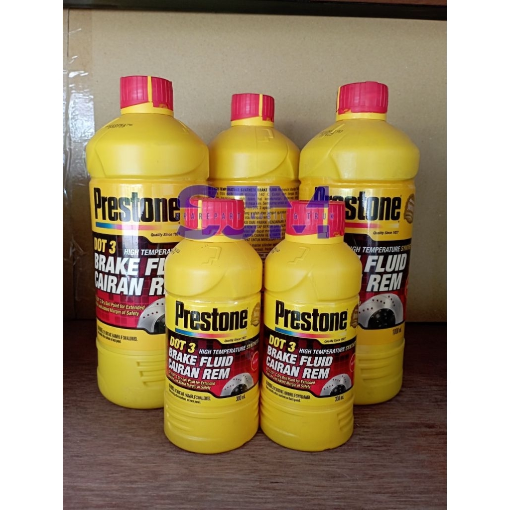 MINYAK REM DOT3 PRESTONE 1000ml 300ml
