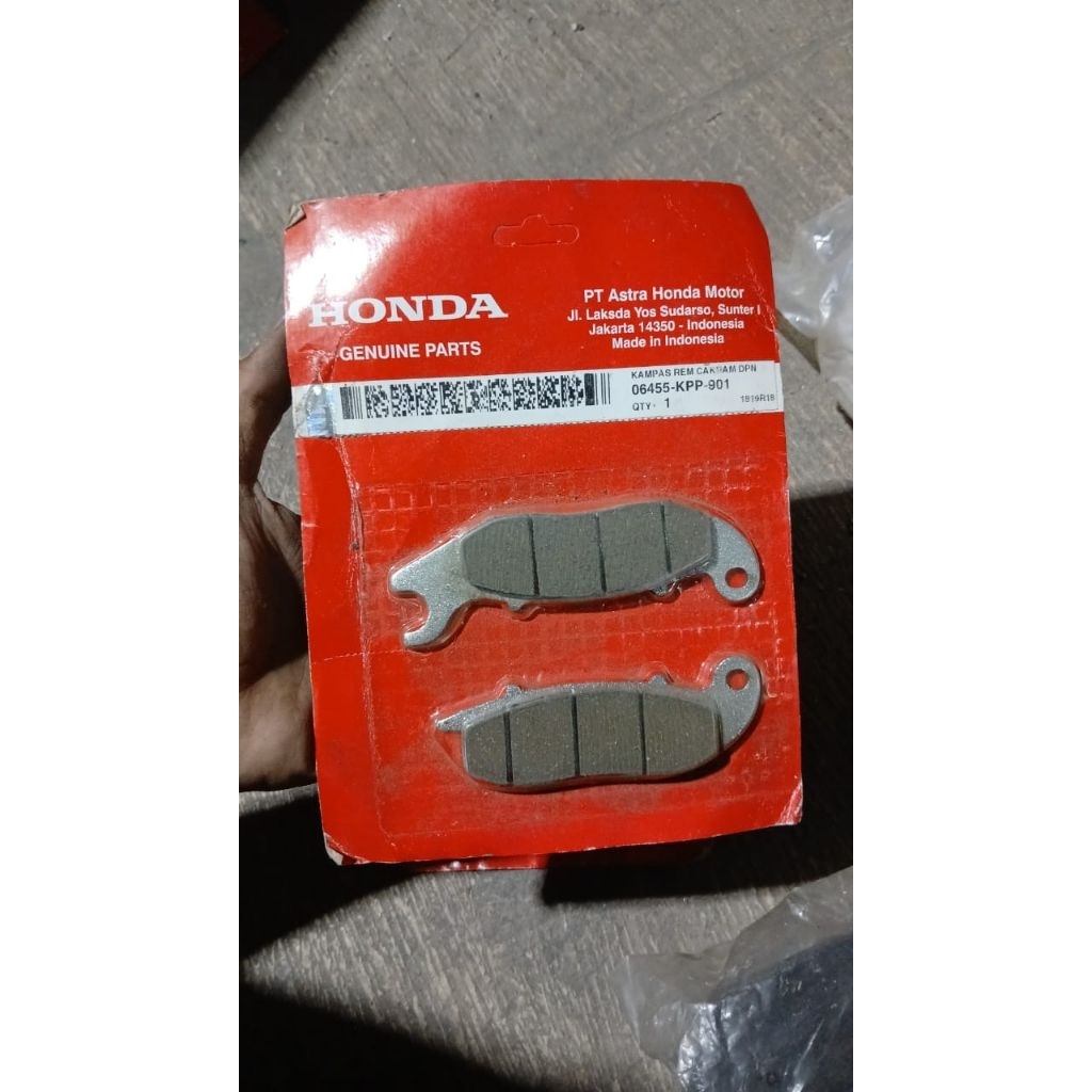 Kampas Rem Depan Original CB150 R Thailand Fairing