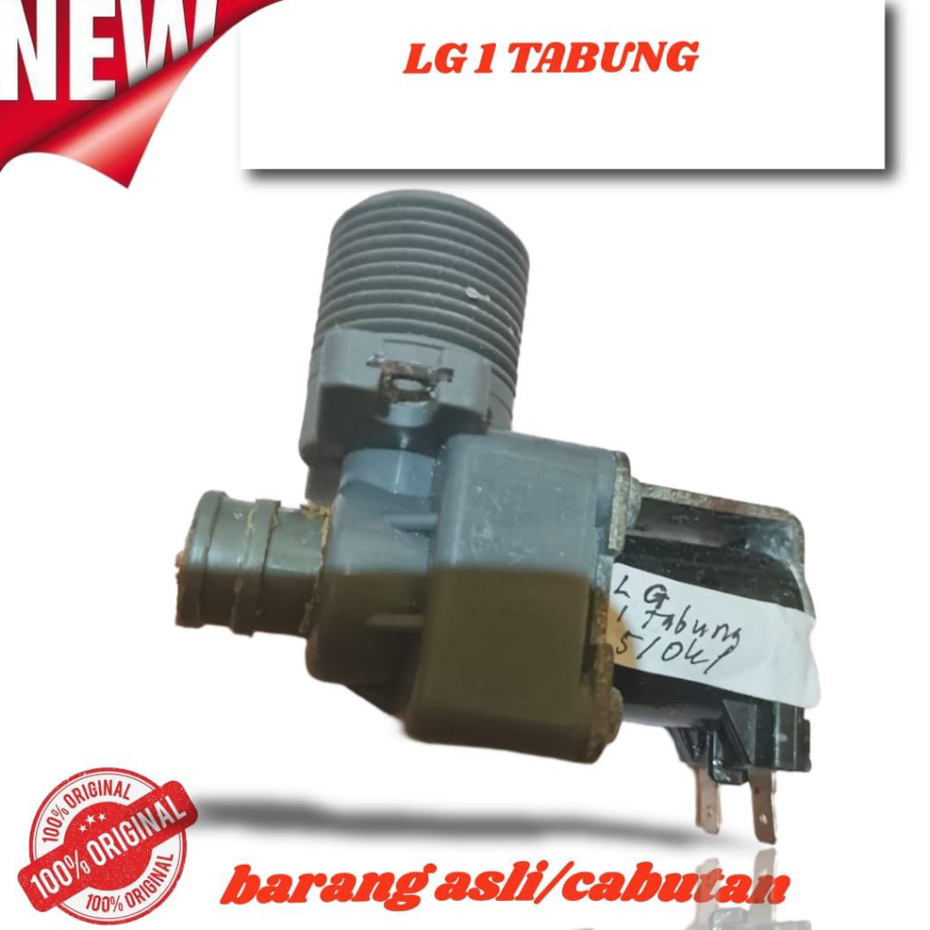 selenoid/water inlet mesin cuci lg 1 tabung