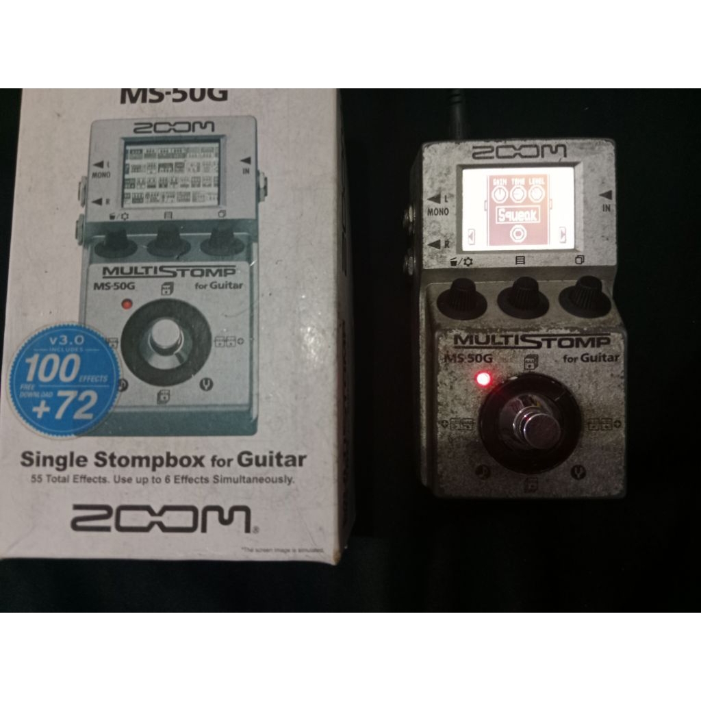 Efek Gitar Zoom MS50G
