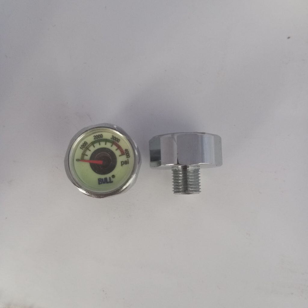 Manometer Bull 4000psi- Skala 0-4000psi, Diameter 25mm, Drat M10x1f