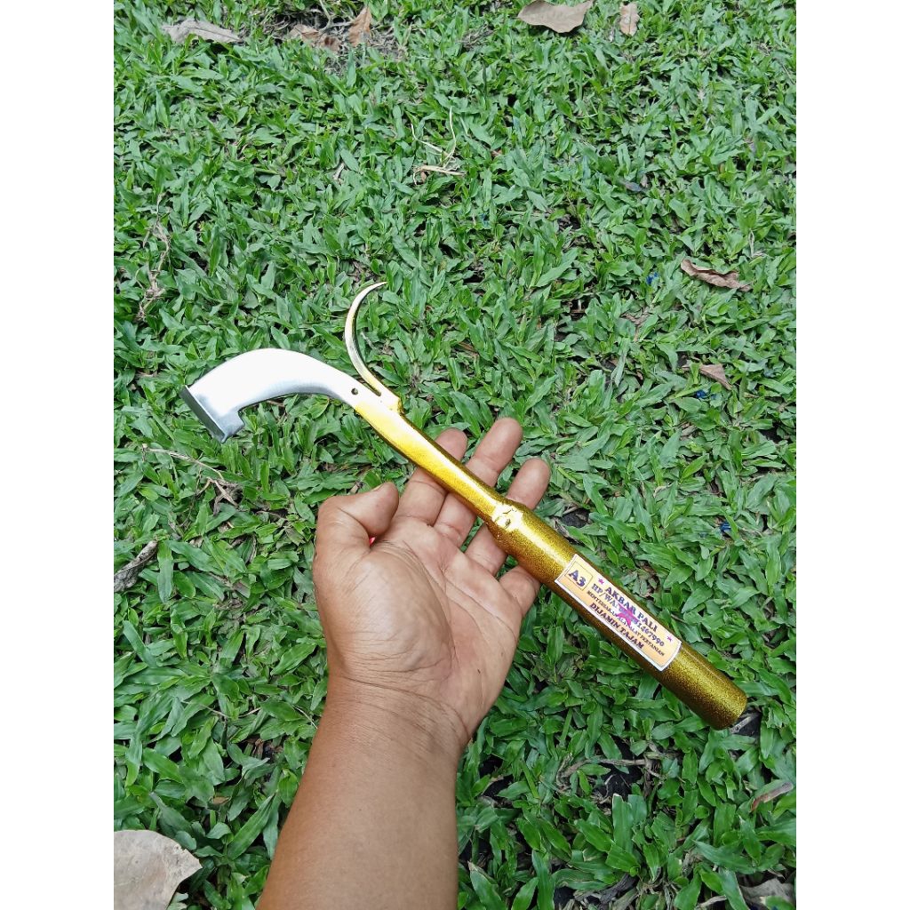 Pisau sadap karet"A3" MODERN MODEL THAILAND TERBARU+Sudah di Asah siap pakai, sudah ada Mata Tajinya