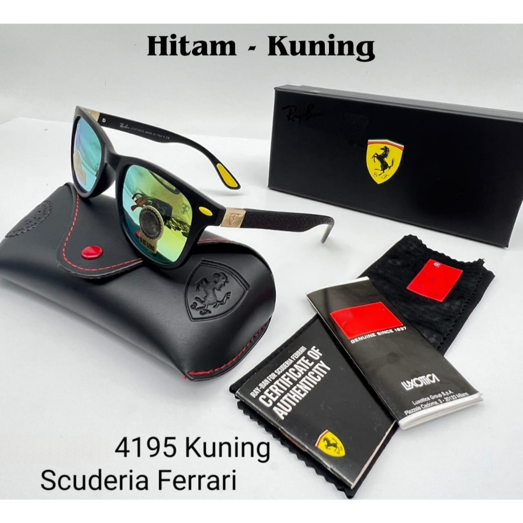 KACAMATA HITAM RB 4196  REYBAN TERBARU POLARIZED ANTISILAU ANTIRADIASI KEREN
