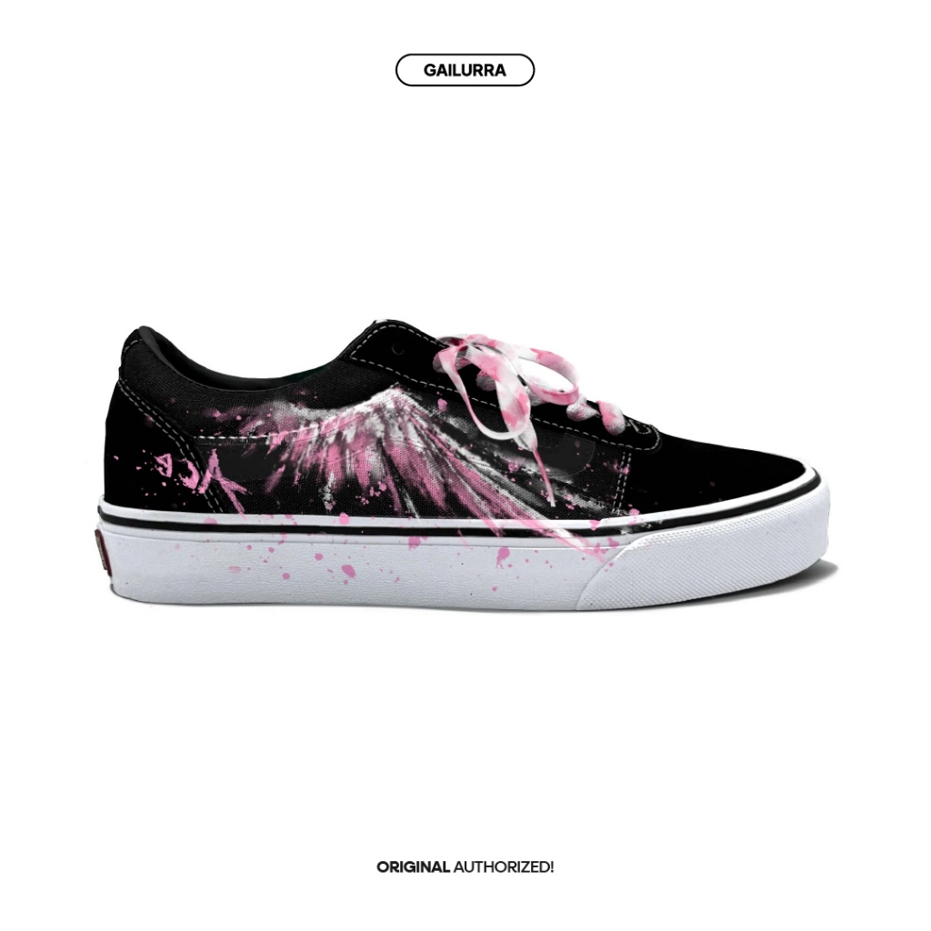 Vans Ward Pink Black White Original
