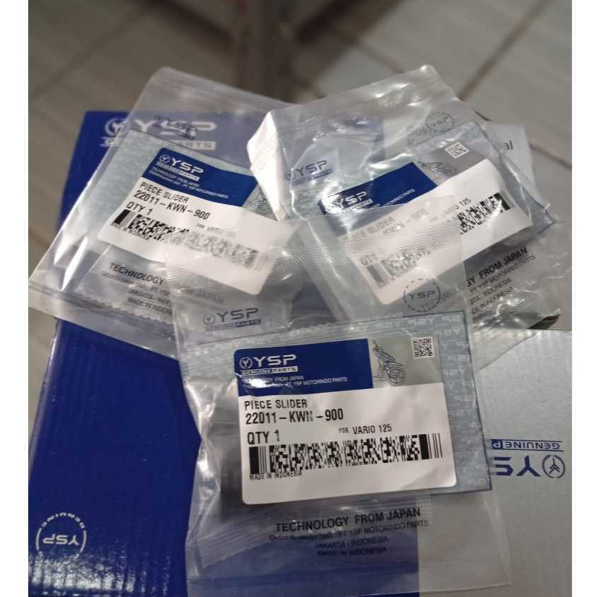 SLIDER SLIDE PIECE ORIGINAL FCC / YSP PARTS 7 VARIAN TYPE