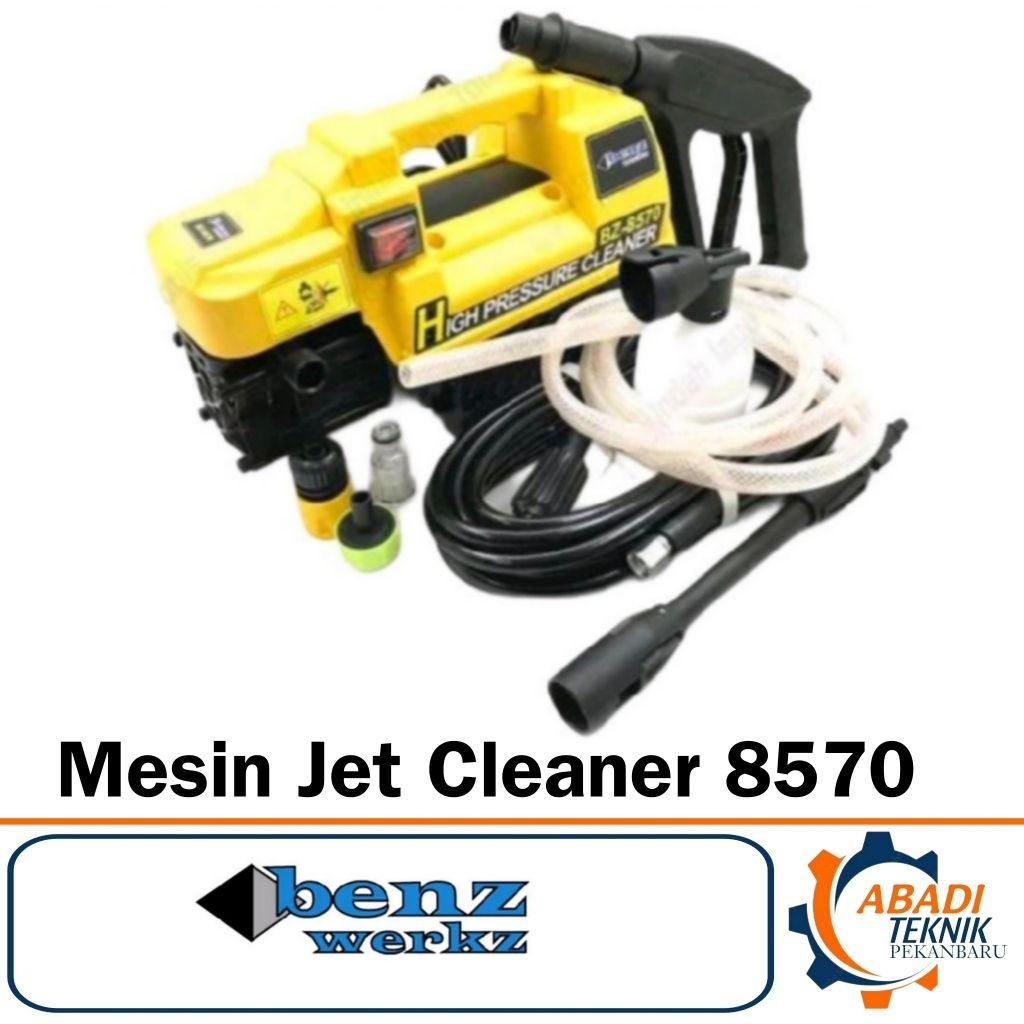 BENZ WERKZ BZ-8570 Mesin Jet Cleaner Steam Mesin Cuci Semprot Mobil Motor AC BZ 8570