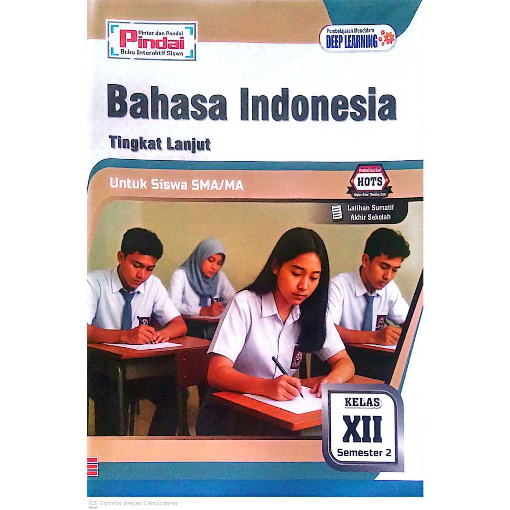 Buku LKS Bahasa Indonesia Tingkat Lanjut Kelas 12 SMA/MA Semester 2 kurikulum Merdeka