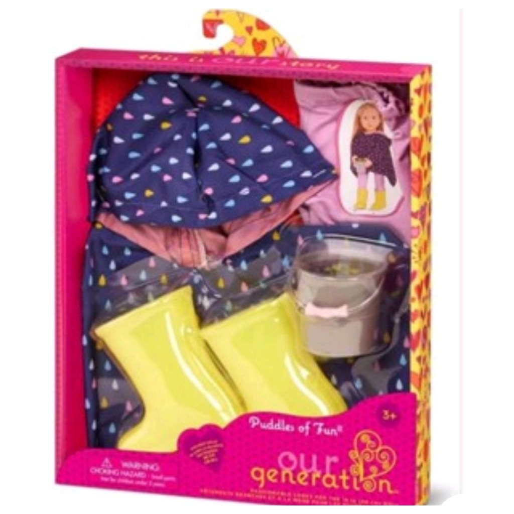 Our Generation Doll Outfit Puddles of Fun