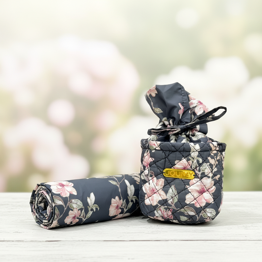 SYANAS TRAVEL - Mukena Travel Mini Pouch Parasut Korea Motif Tas NANAS