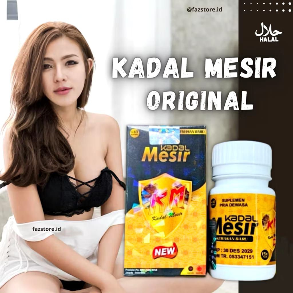 Kapsul Kadal Mesir Herbal - 10 Kapsul, Ramuan Tradisional, Aman untuk Pria