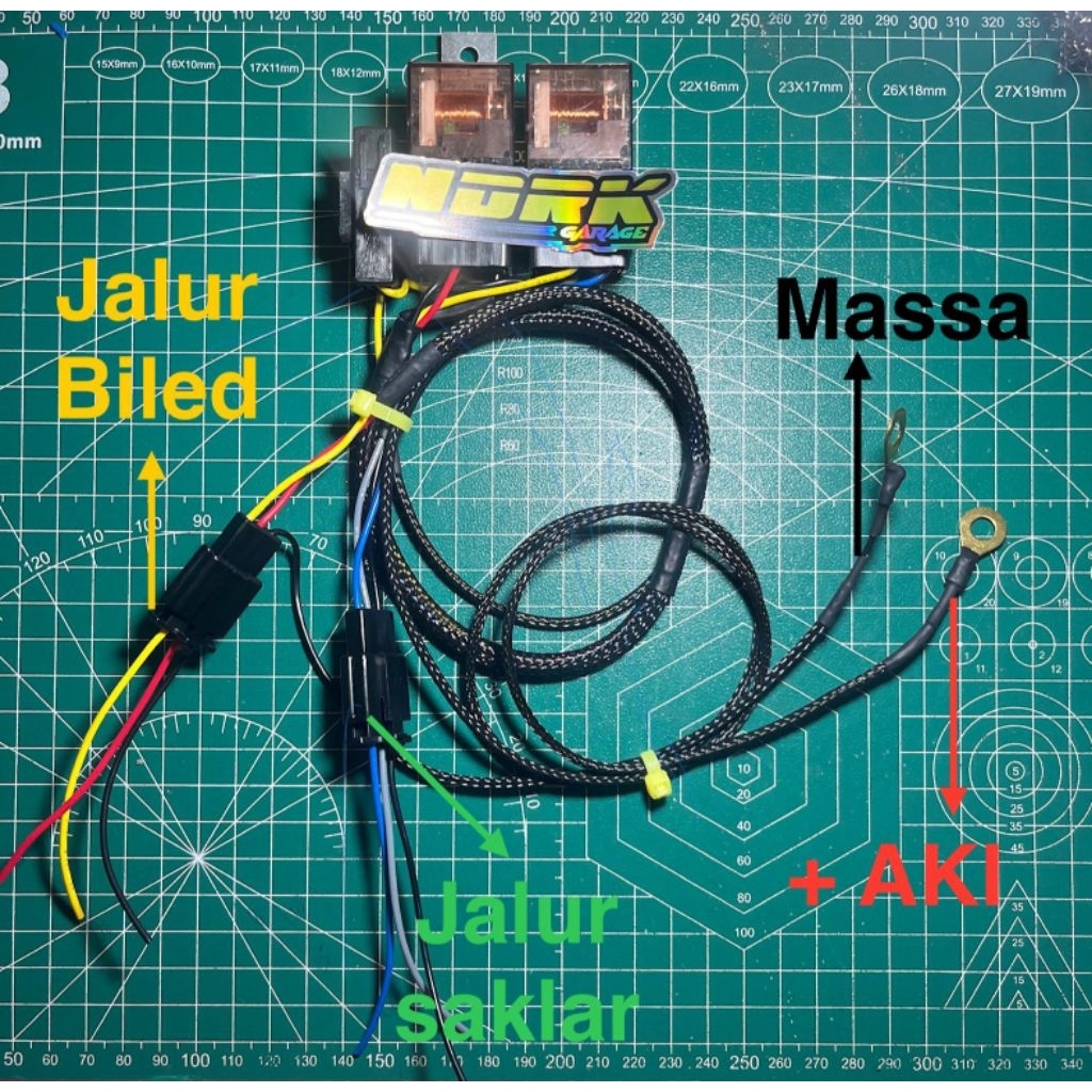 Relay Biled Set Kabel Biled