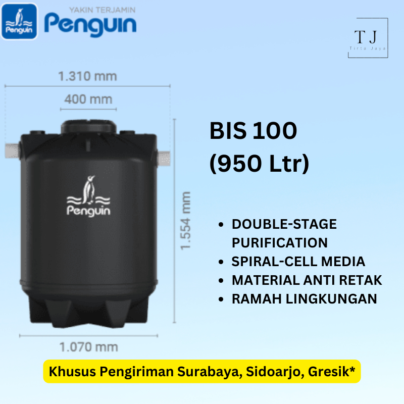 Septic Tank PENGUIN BIS 100 950 Liter BIOROTECH