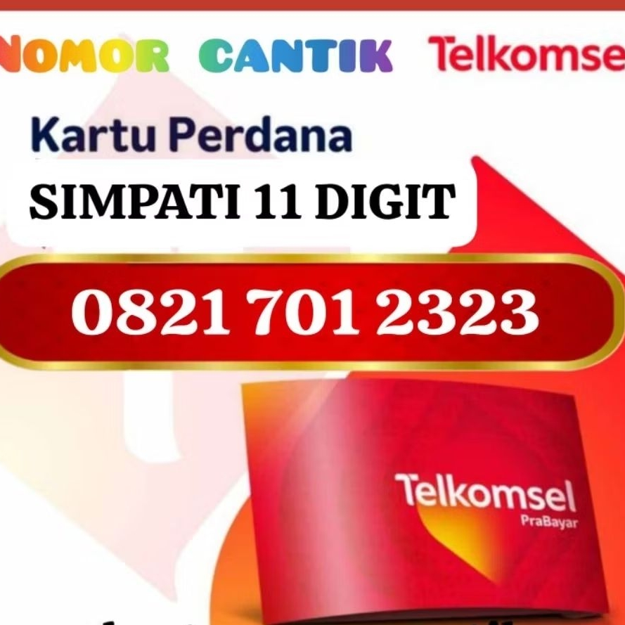Nomor Cantik SIMPATI 11 Digit 2323