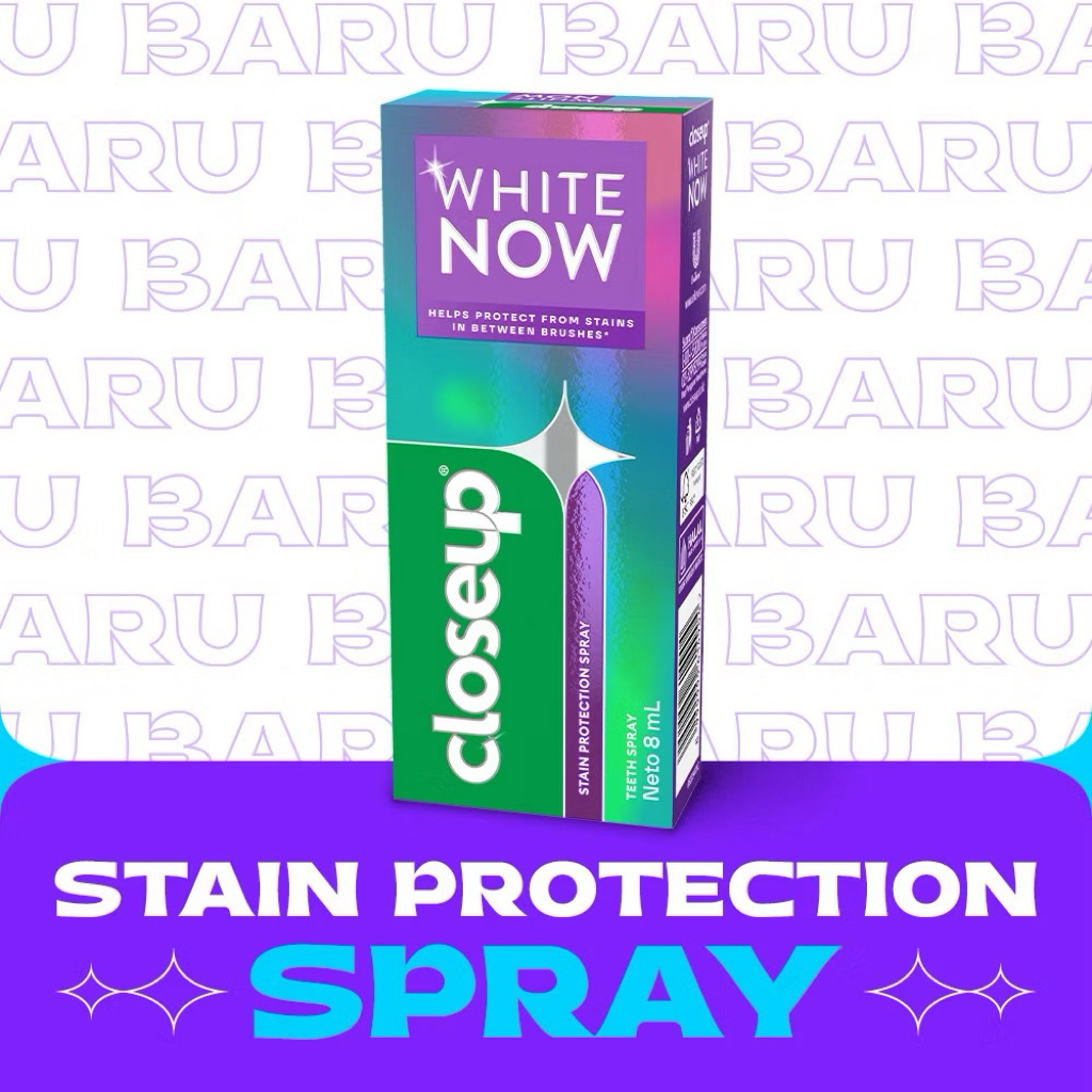 CloseUp Spray White Now - Spray Pemutih Gigi 8ml