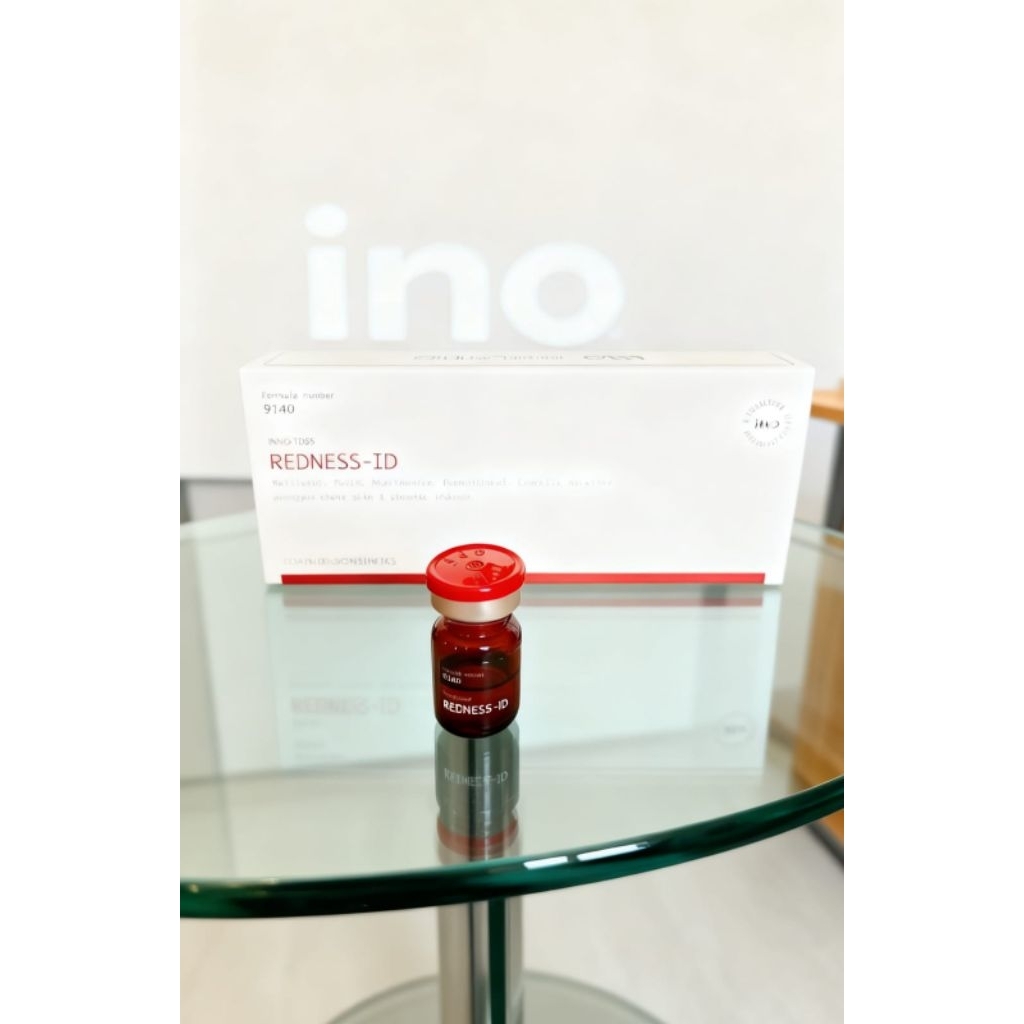 Inno-Tds Redness ID - Serum Meso Dermapen Rosacea, Iritasi wajah, kulit Sensitive, Kemerahan