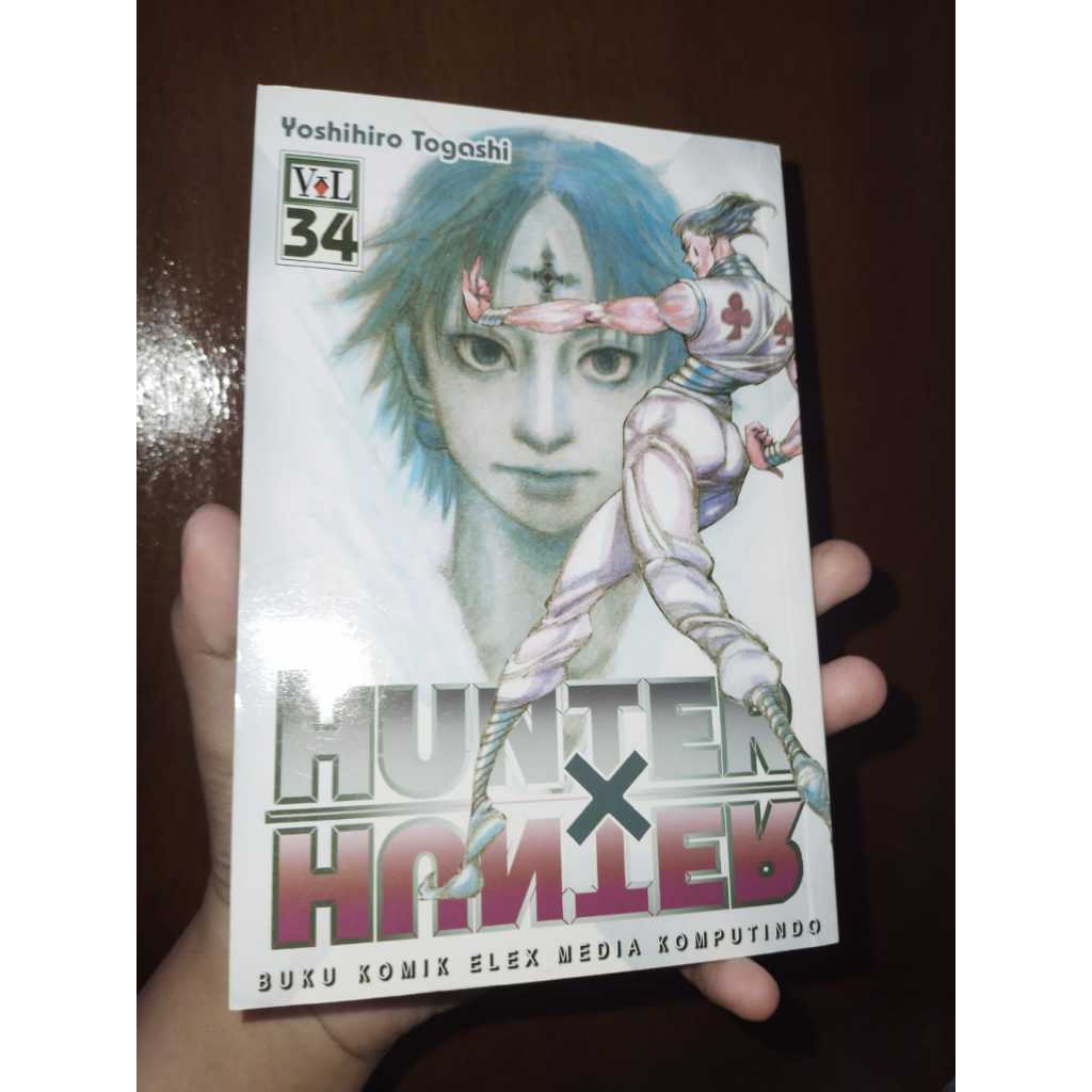 Komik hunter x hunter 34 preloved