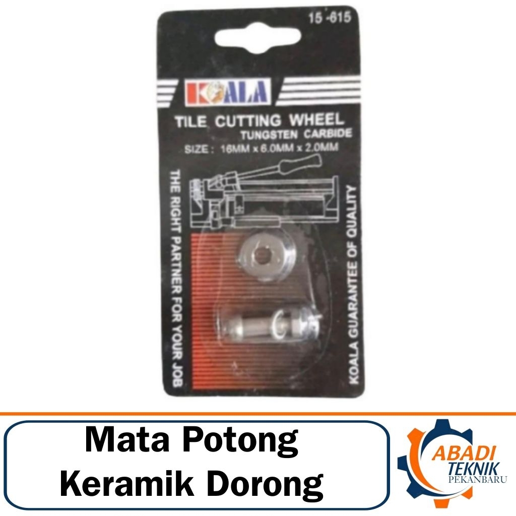 KOALA Tile Cutting Wheel Mata Pisau Potong Keramik Dorong Sorong