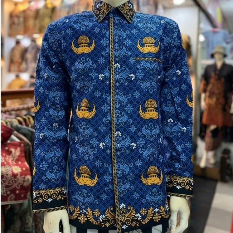 KEMEJA KORPRI PRIA|BATIK KORPRI PRIA TERBARU|BATIK KORPRI PNS|BATIK KORPRI JAHITAN PREMIUM