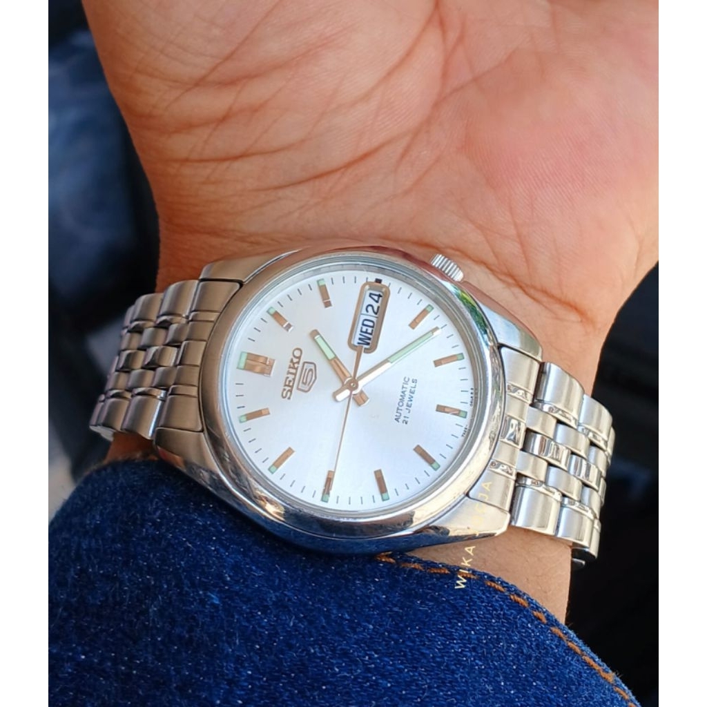 Seiko SNK355K1 21 Jewels Romawi