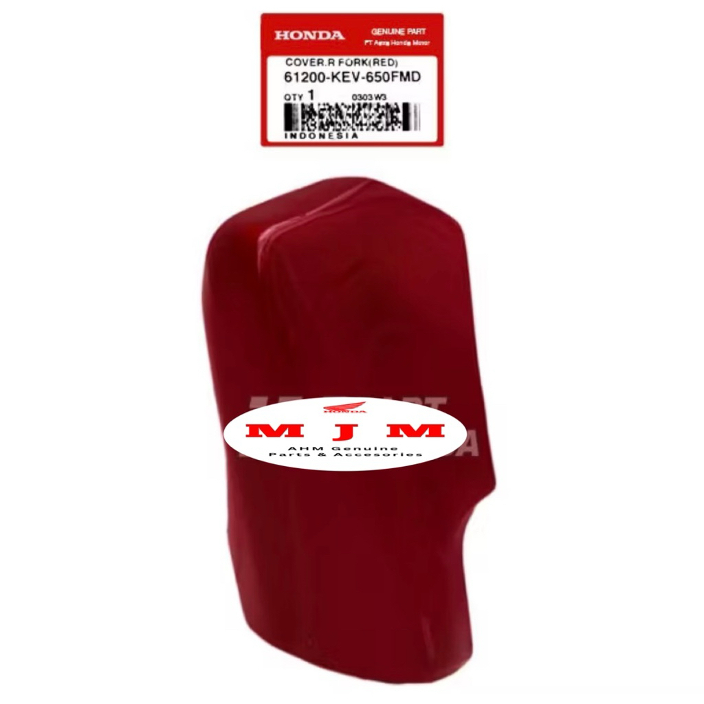 61200-KEV-650FMD Cover Tutup Fork Kanan Supra X 100 Merah