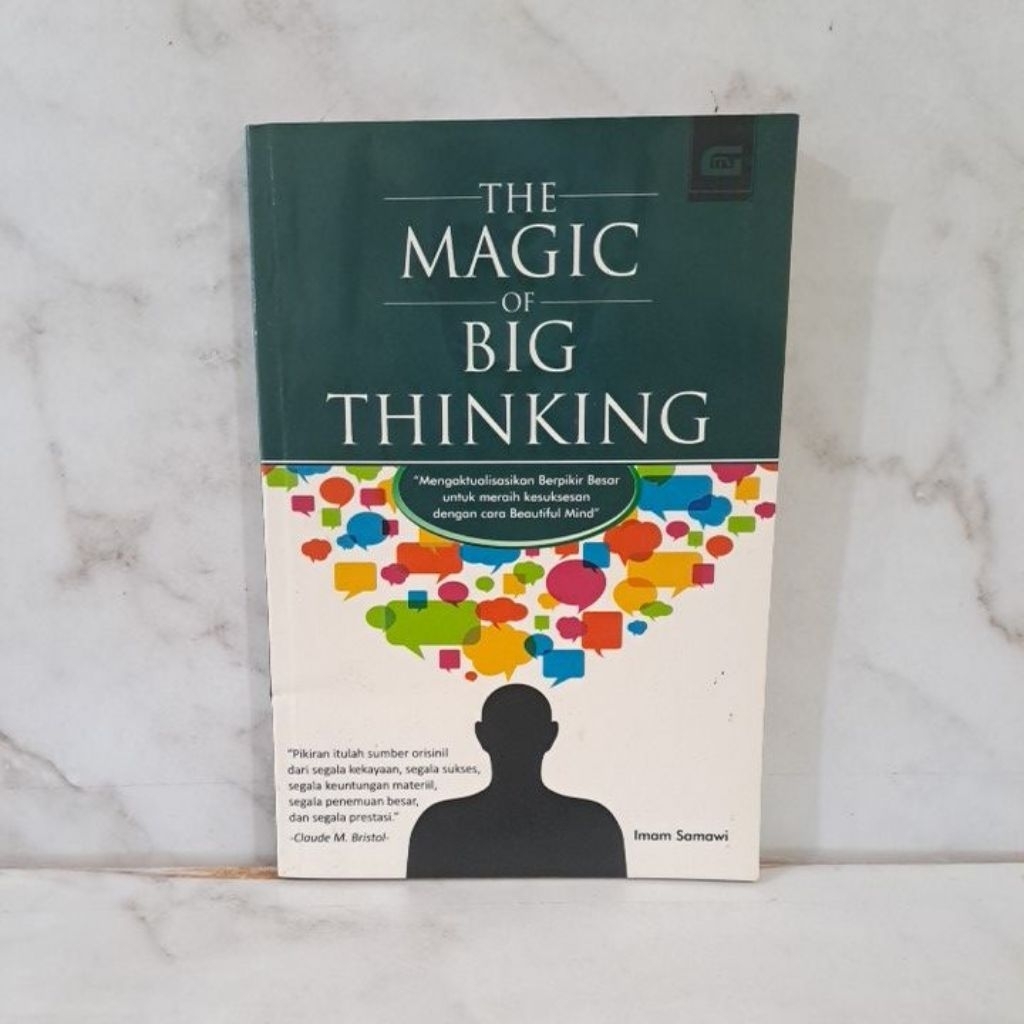 Preloved Novel The Magic Of Big Thinking Original Oleh Imam Samawi