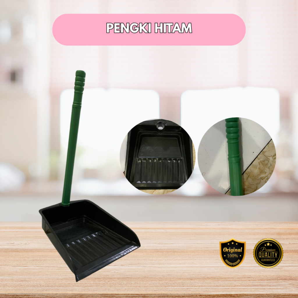 PENGKI HITAM-SEROKAN SAMPAH-GAGANG PANJANG-SEROKAN SAMPAH MUDAH DIGUNAKAN
