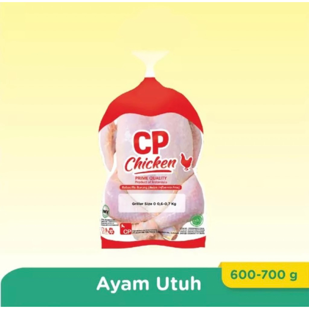 ayam boiler karkas ukuran 600-700gr