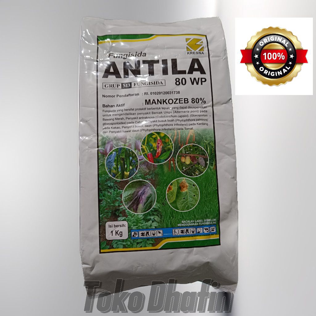 FUNGISIDA ANTILA 80WP 1KG//MANCOZEB 80WP