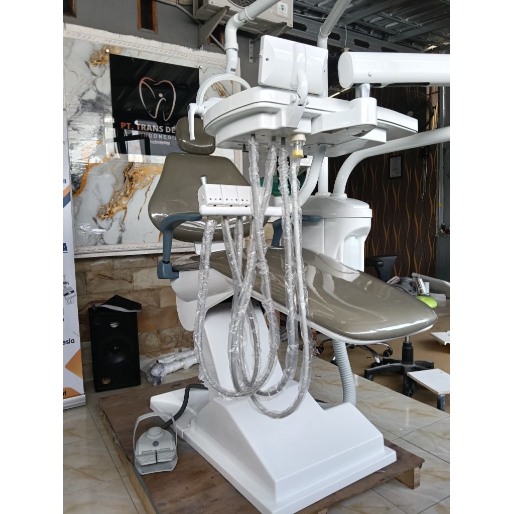 DENTAL UNIT SECOND CX 8000 LAMPU LED/DENTAL UNIT SECOND BERKUALITAS PAKET KOMPLETE MURAH