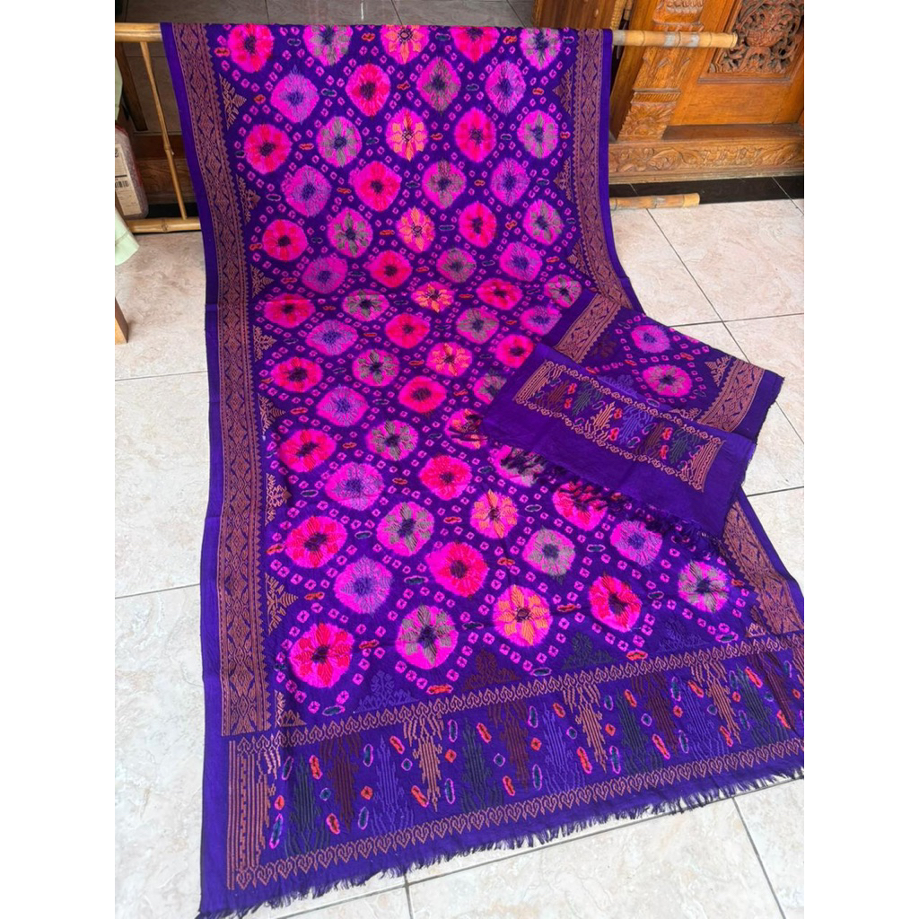 sutra jumputan singaraja tumpal bordir