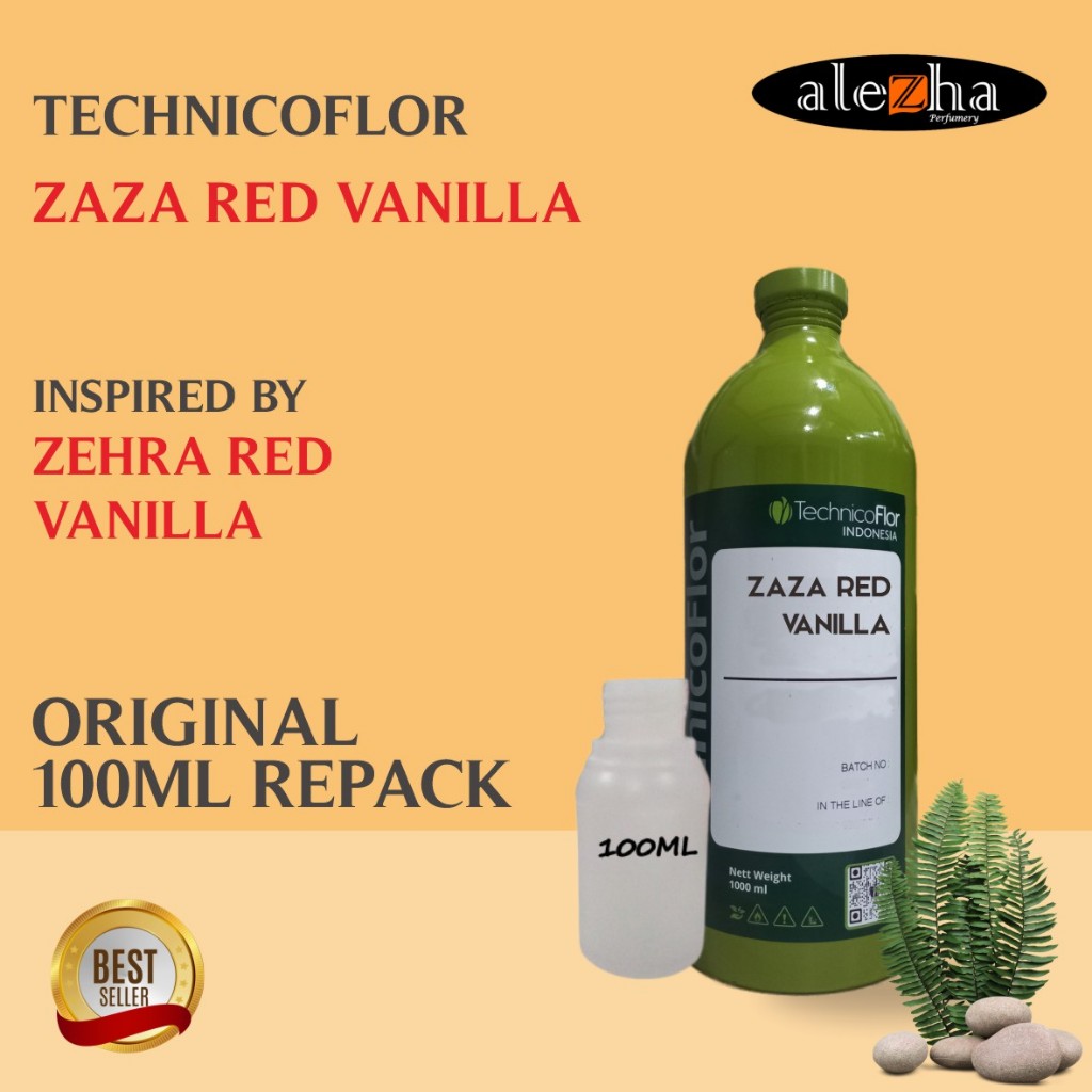 Bibit parfum murni ZEHRA VANILLE V/E | TCF | 100ML REPACK