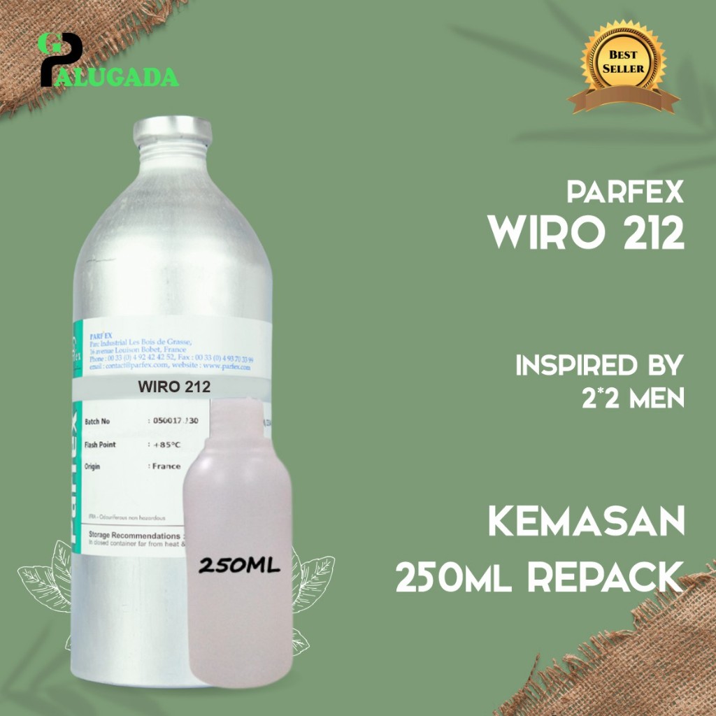 BIBIT PARFUM WIRO 212 | PARFEX | 250ML REPACK