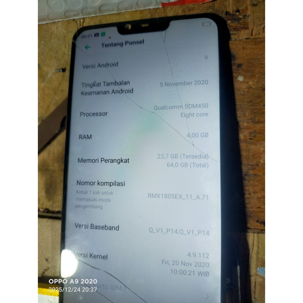 MESIN REALMI 2 RMX 1805 RAM 4/64 NORMAL JAYA TESTED