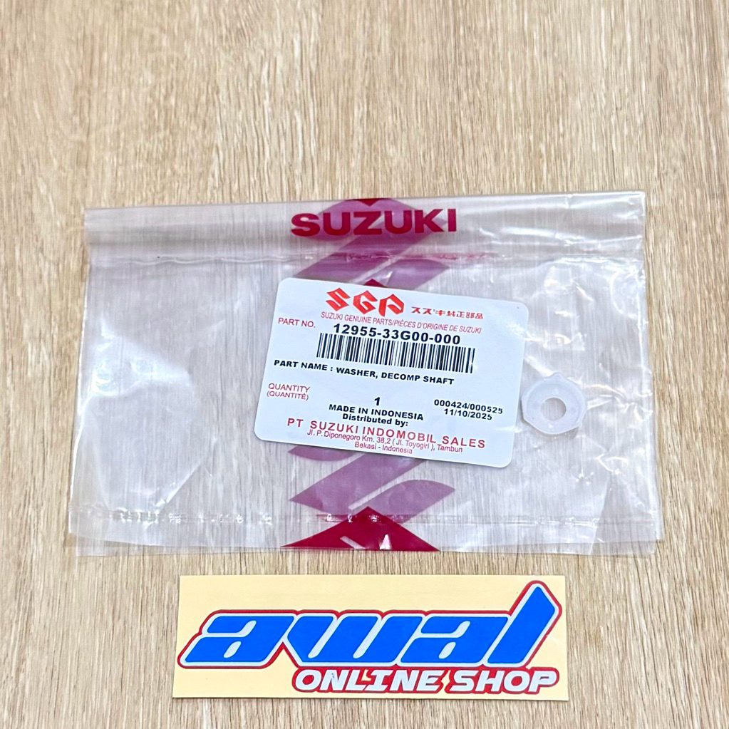 PLASTIK DEKOMPRESI SPACER NOKEN AS SPIN SKYWAVE HAYATE SKYDRIVE NEX LETS ORIGINAL SGP 12955-33G00