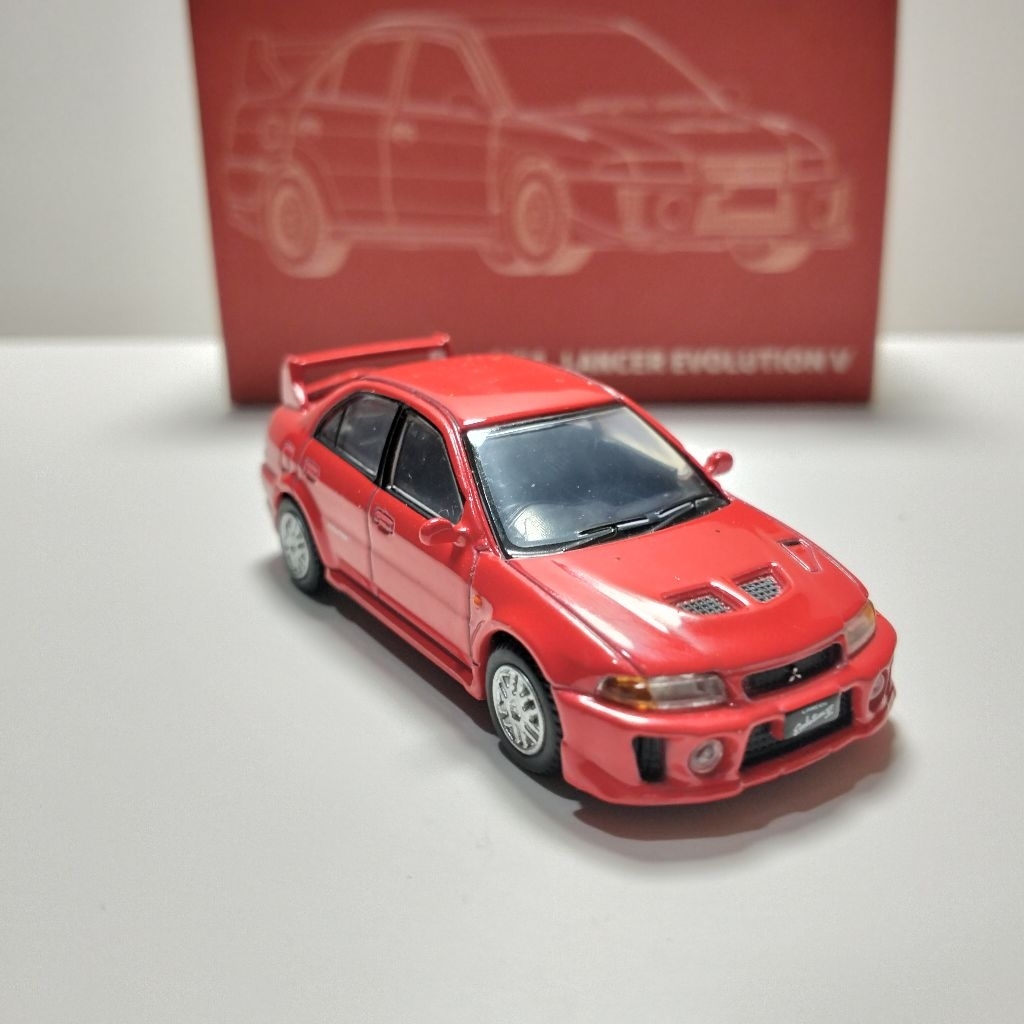 JKM Mitsubishi Lancer Evolution V Merah unseal Mulus