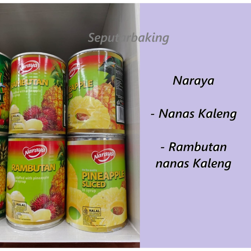 Naraya Nanas Kaleng 565gr / Buah Kaleng