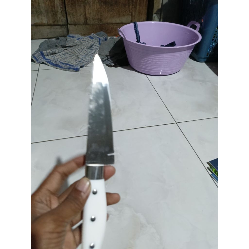pisau dapur/pisau buah/pisau sayur bahan stainless  panjang 23 cm