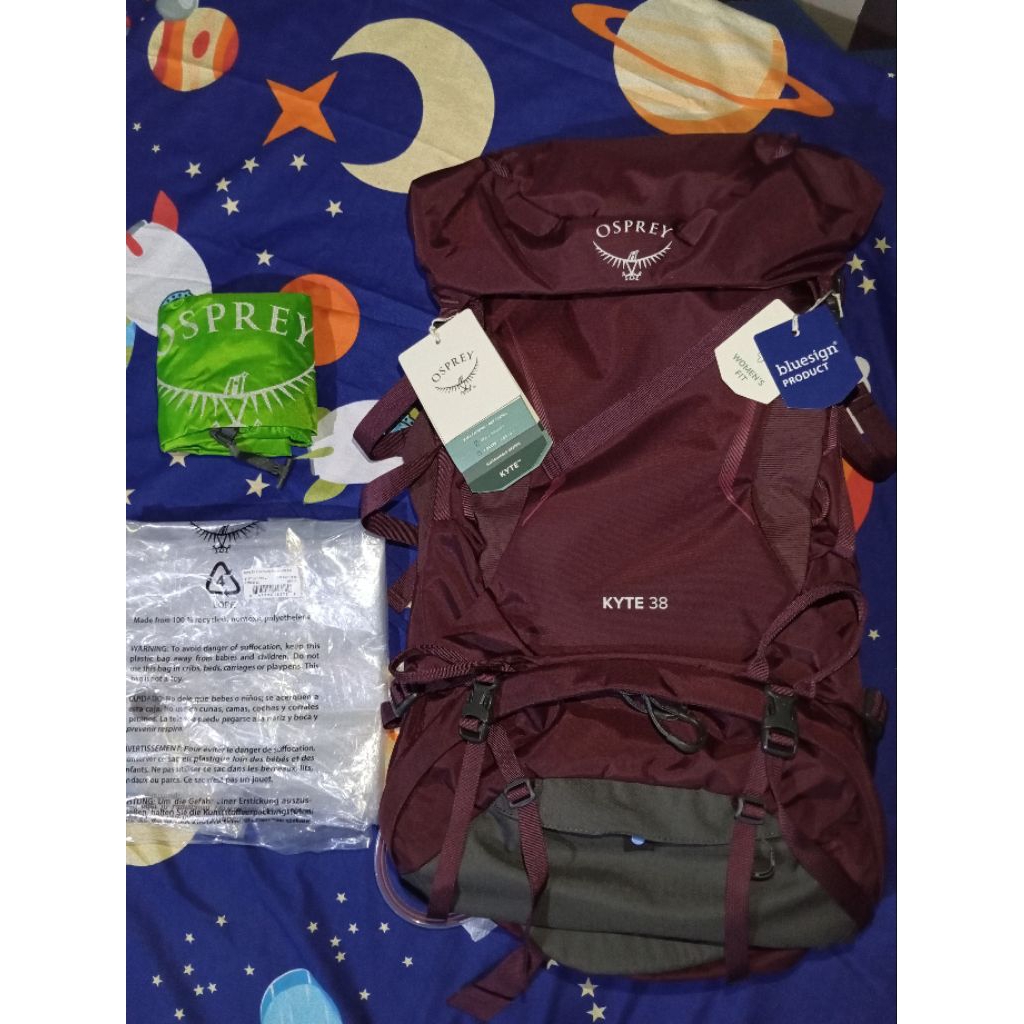 osprey kyte 38l elderberry purple - w xs/s