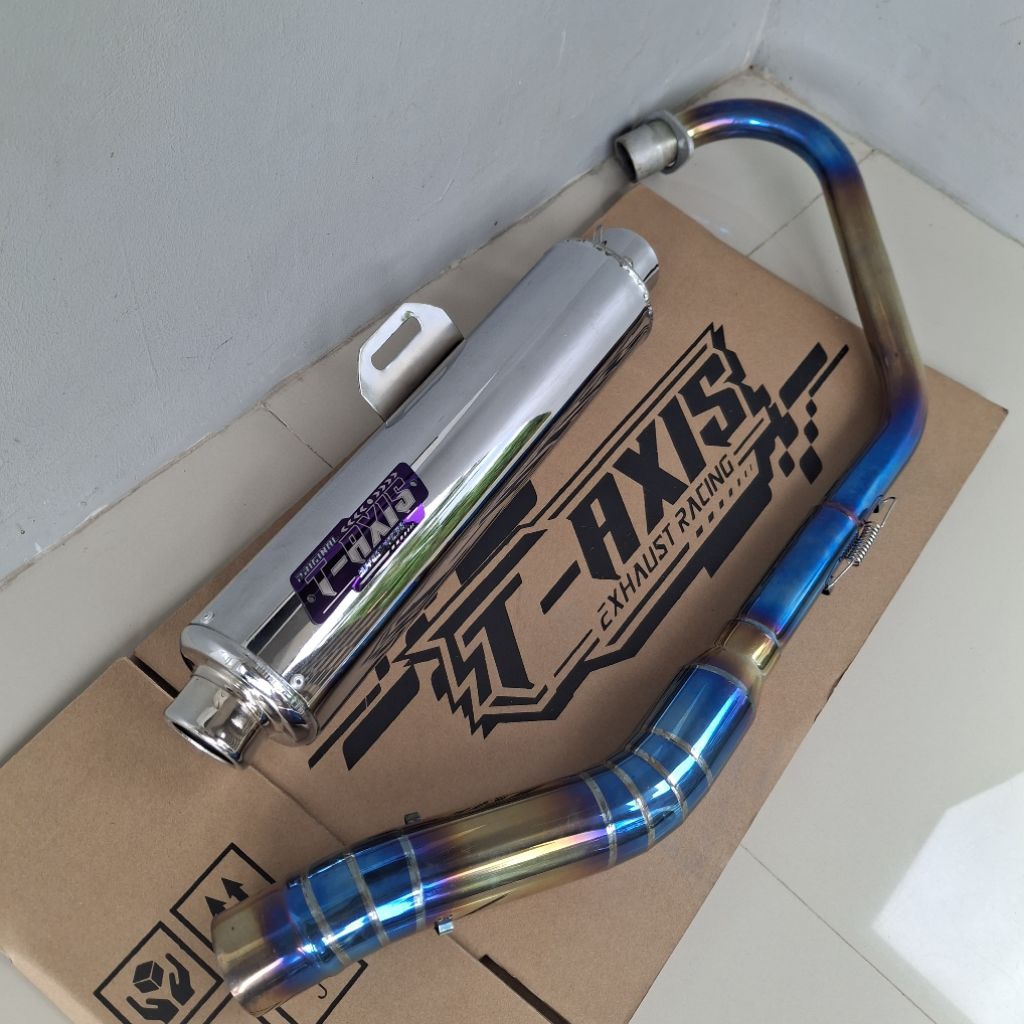 Knalpot CKD Bobok/Standar Satria Fu ORIGINAL T-AXIS PNP Sonic 150/Vixion new/Vixion old/Vixion R/Tig