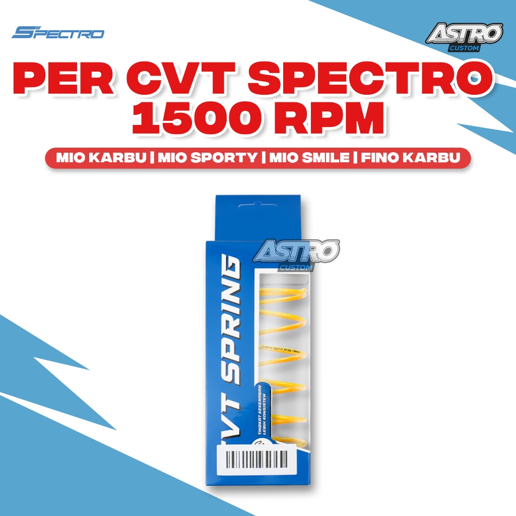 Spectro Per CVT 1500 RPM Mio Karbu Mio Sporty Mio Smile Fino Karbu Soul Karbu Racing