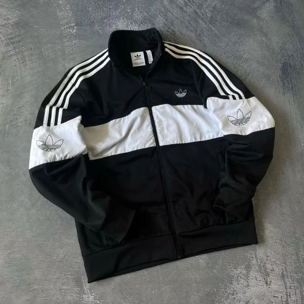 Jaket Tracktop ADIDAS pria dan wanita full tag label