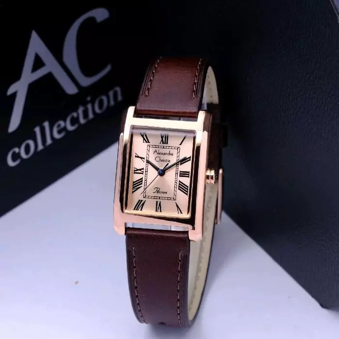 ORIGINAL JAM TANGAN ALEXANDRE CHRISTIE WANITA KULIT AC GARANSI RESMI 1022 1038 2631 2884 2909 2986